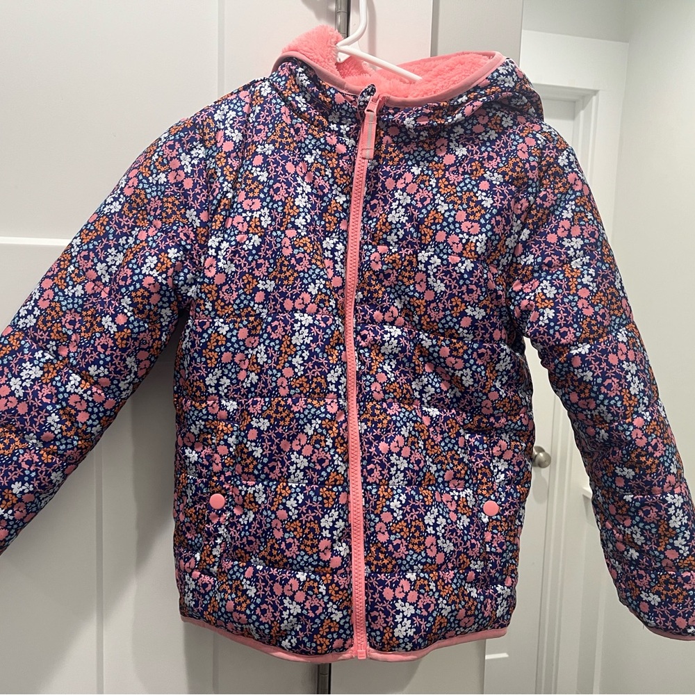 REVERSIBLE M (8) Girls Coat